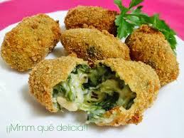 Croquetas de Espinaca y Bacalao