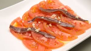 Tomate con Anchoas